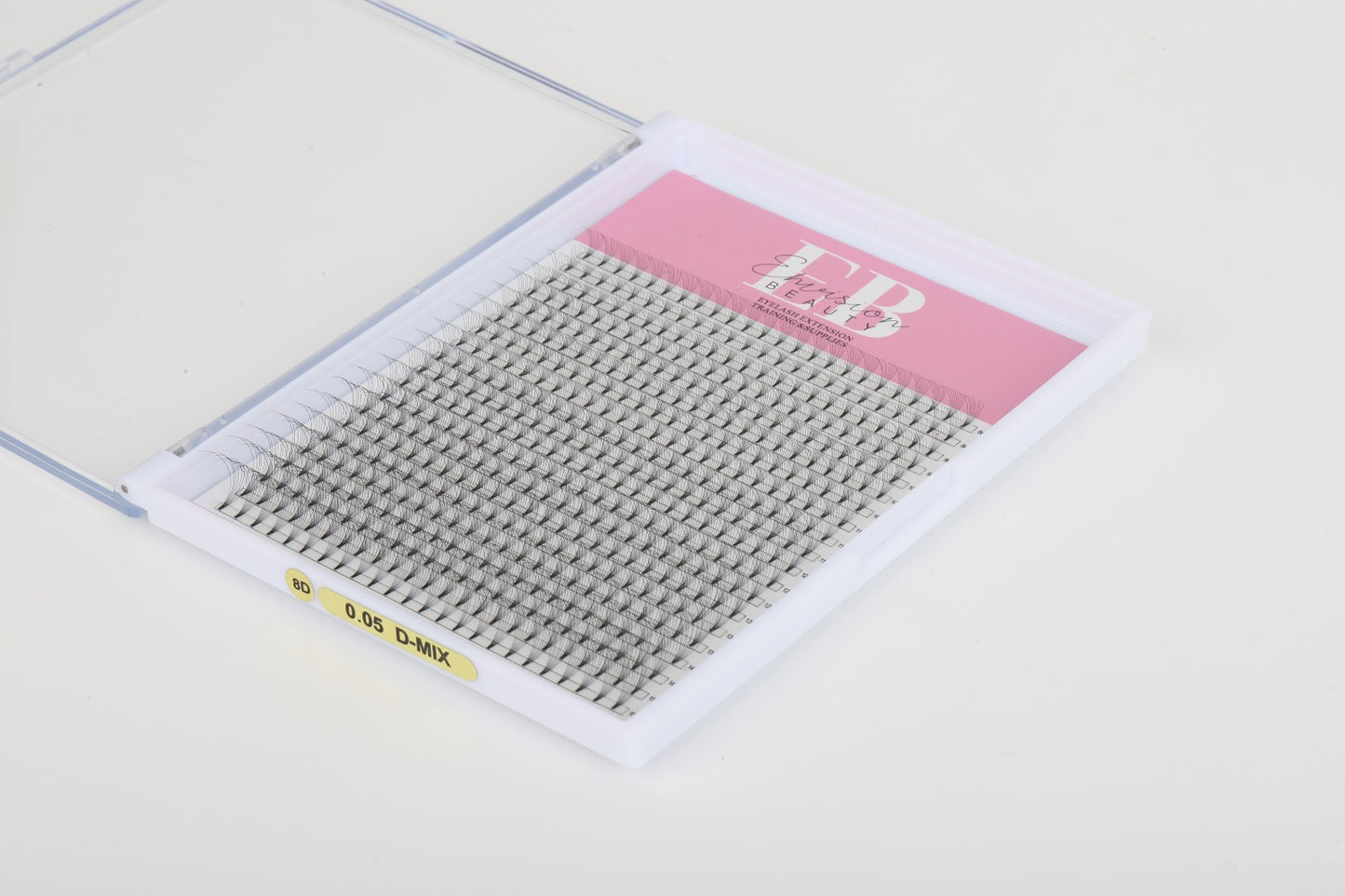 0.05 8D XL MIX TRAY Short Stem Lashes